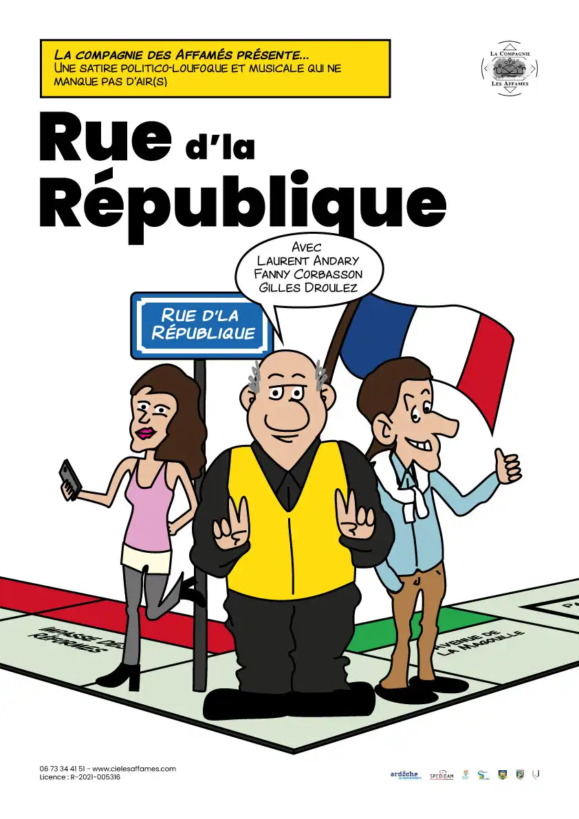 Affiche Rue de la République